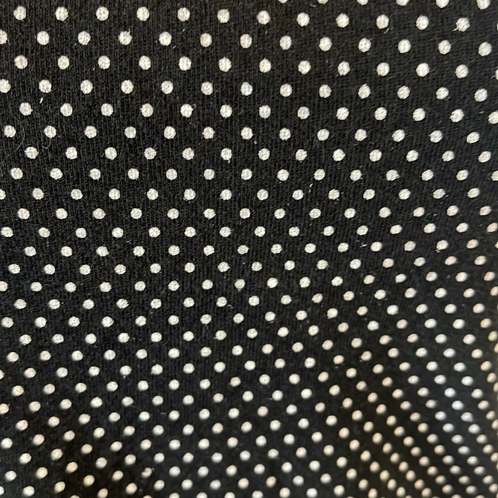 Tommy Hilfiger Blue Polka Dot Top Size Small Petite - Picture 7 of 13